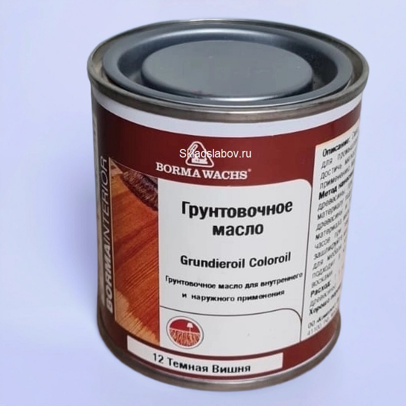 BORMA WACHS, ГРУНТОВОЧНОЕ МАСЛО 12 ТЕМНАЯ ВИШНЯ 0.125 Л. BORMA WACHS, ГРУНТОВОЧНОЕ МАСЛО 12 ТЕМНАЯ ВИШНЯ 0.125 Л.